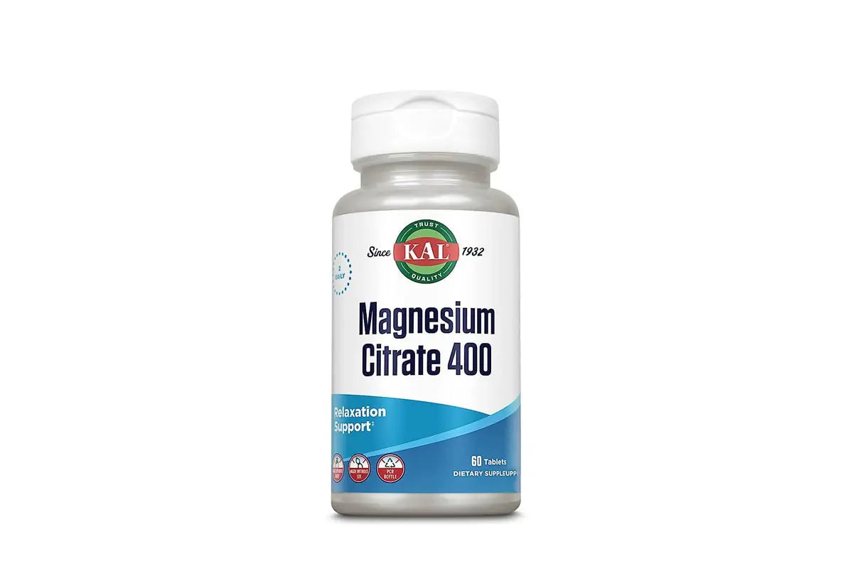 Kal magnesium citrate 400mg 60 tablets