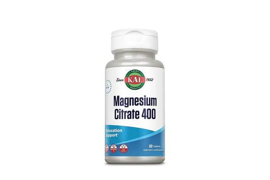 Kal magnesium citrate 400mg 60 tablets