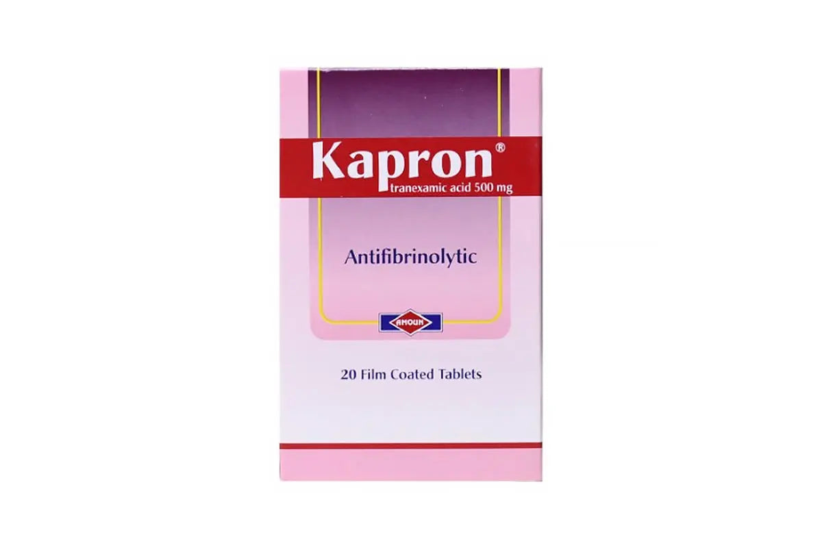 Kapron 500 mg 20 FC tablets