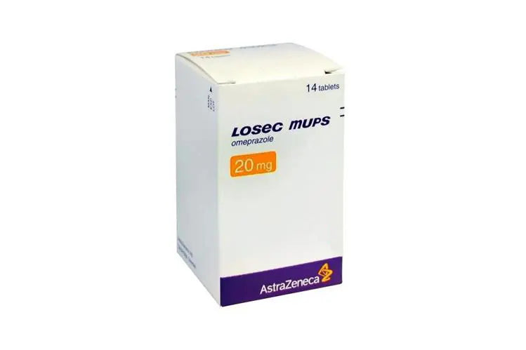Losec mups 20 mg 14 tablets
