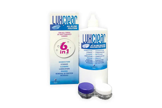 Lux clear 6 in 1 for contact lenses 360 ml