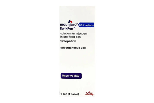 Mounjaro kwikpen 12.5 mg dose one weekly 1 pen 4 doses