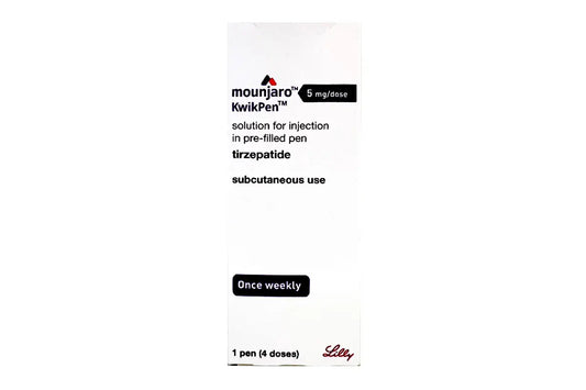 Mounjaro kwikpen 5 mgdose one weekly 1 pen 4 doses