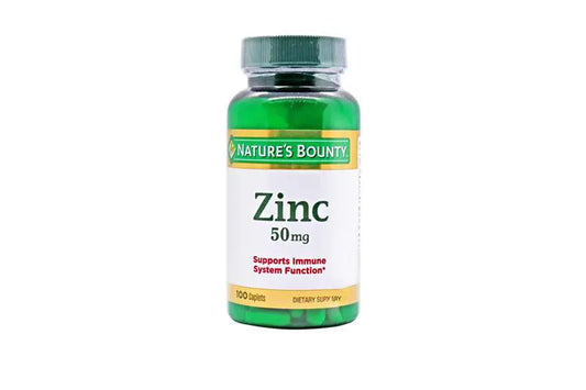 Natures bounty zinc 50 mg 100 capsules