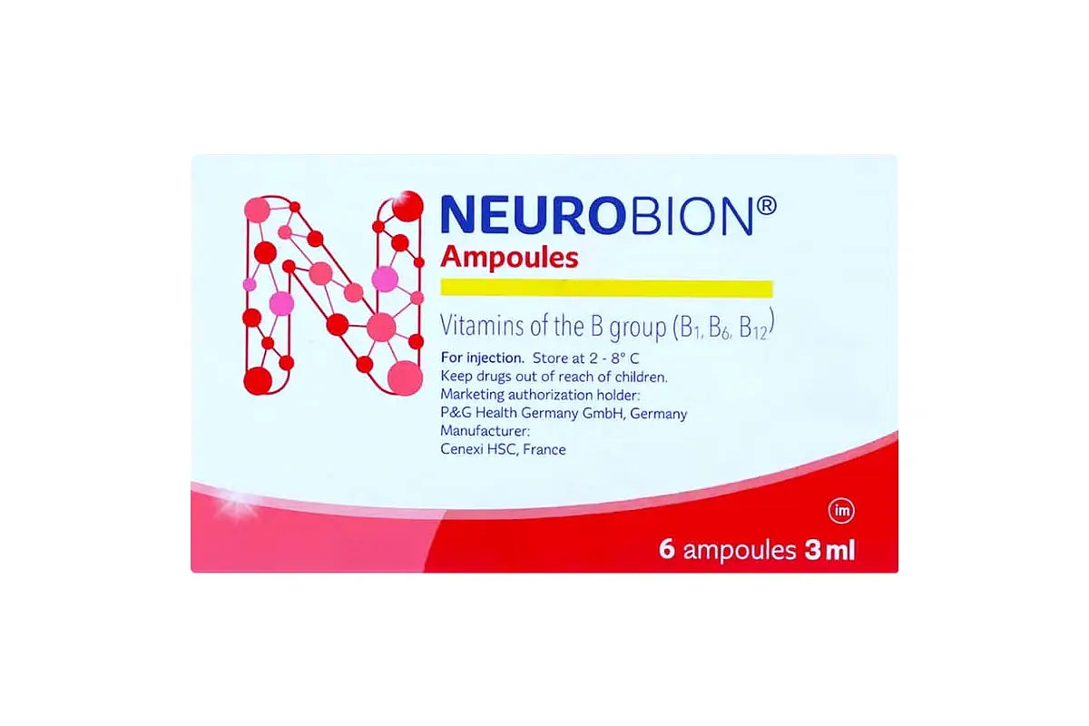 Neurobion 3 ml injection 6 ampoules