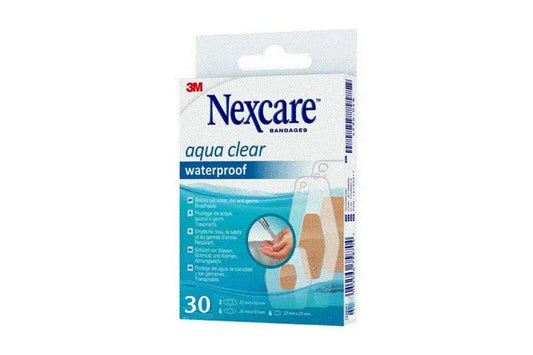 Nexcare aqua clear waterproof 22x27mm 30 pieces