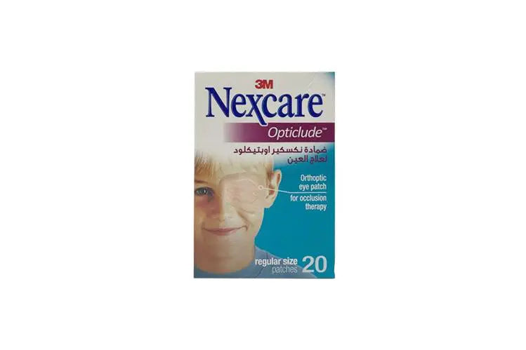 Nexcare opticlude regular 20 strips