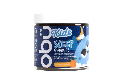 Obu kids sleep gummies with mango flavor 60 pcs