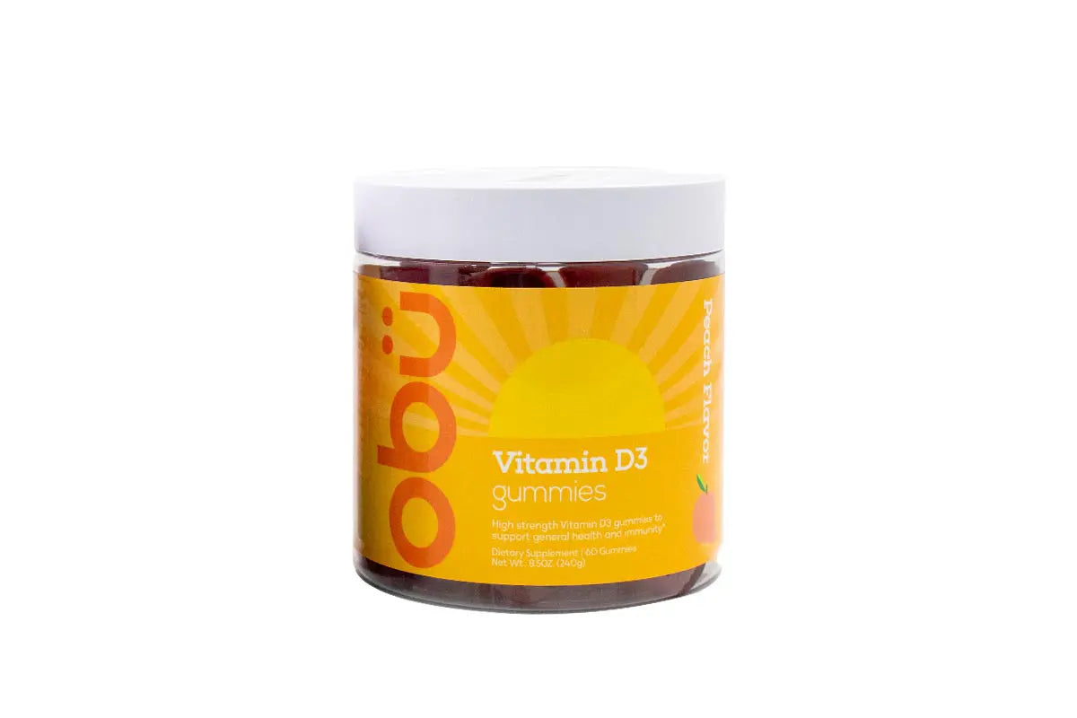 Obu vitamin d3 2000iu 60 gummies