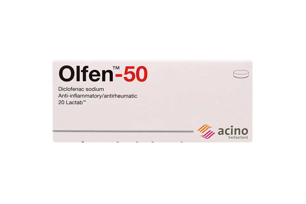 Olfen 50 mg 20 tab