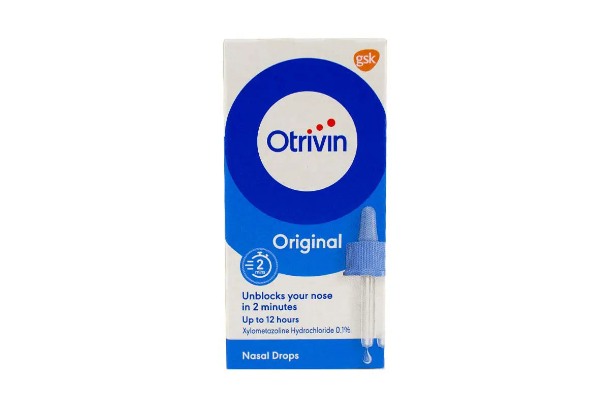 Otrivin 0.1% nasal drops 10 ml
