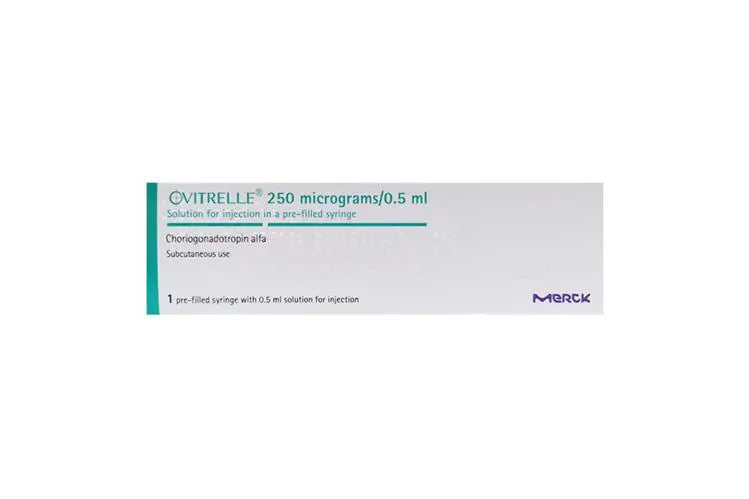 Ovitrelle 250mcg /0.5ml solution for injection 1 prefilled syringe