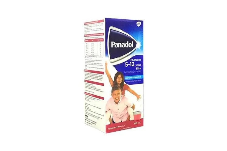 Panadol children syp 100 ml 5 to 12 years