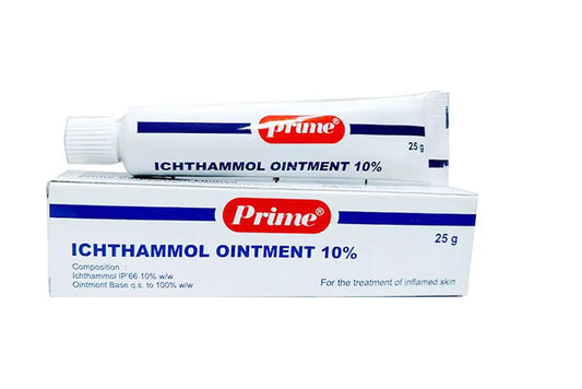 Prime ichthammol ointment 10% 25 gm