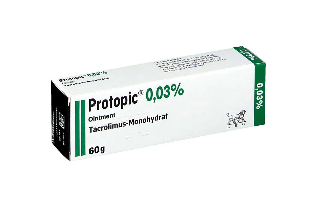 Protopic 0.03% ointment 60 gm