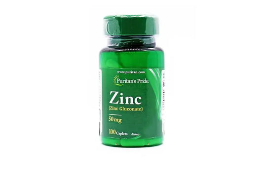 Puritans pride zinc 50 mg 100 caplets
