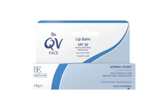 Qv face SPF30 lip balm 15gm
