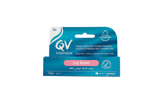 Qv intensive lip balm 15 gm