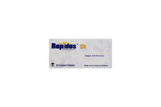 Rapidus tablets 50mg 20 tablet