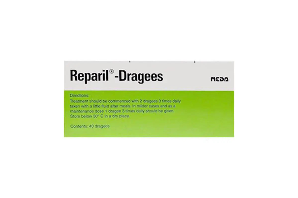 Reparil dragees 40 tablet