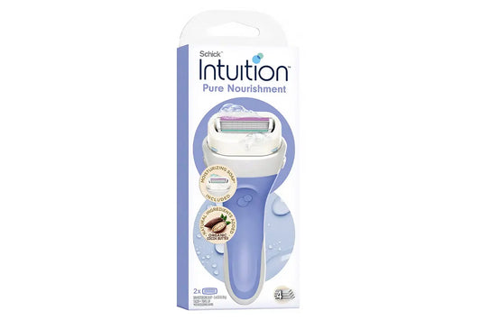 Schick intuition women pure nourishment 4 blades hadndle 1 razor
