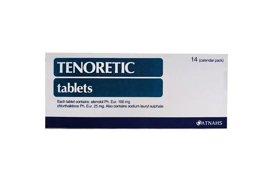 Tenoretic 100 mg 14 tablets