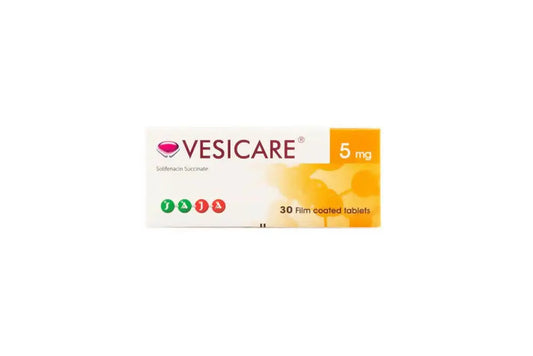 Vesicare 5 mg 30 tablets
