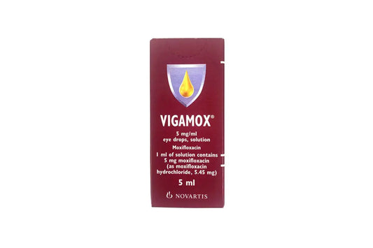 Vigamox eye drops 5 ml