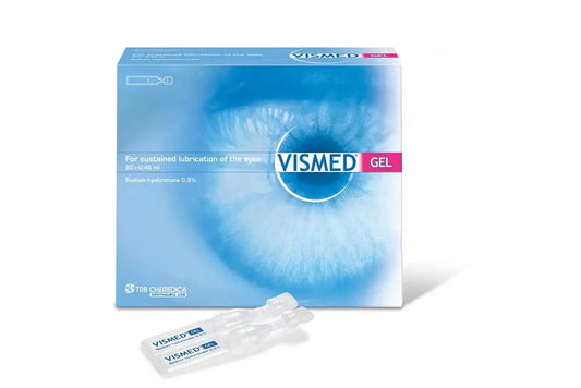 Vismed eye gel 20amp 0.45 ml