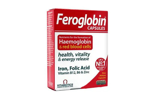 Vitabiotics feroglobin b12 30 capsules