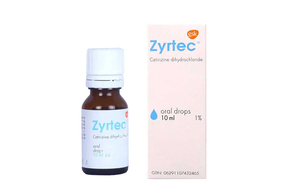 Zyrtec oral drops 10ml