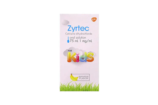 Zyrtec oral solution 75ml