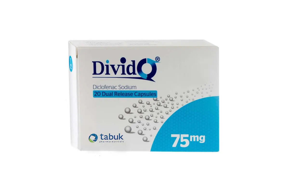 Divido 75mg Dual Release 20 Capsules