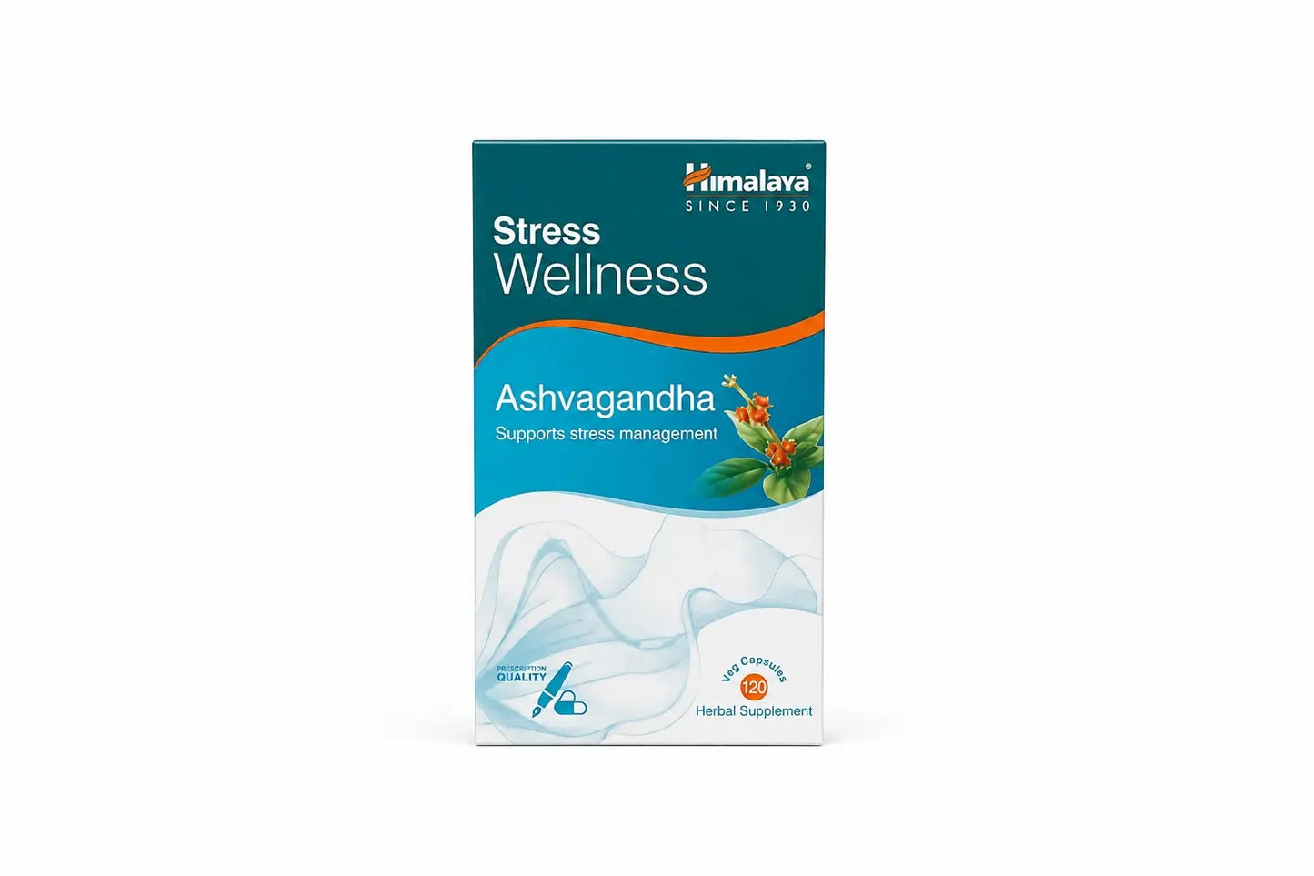 Himalaya stress wellness ashvagandha 120 caps
