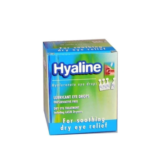 Hyaline eye drops 2ML/28 vials