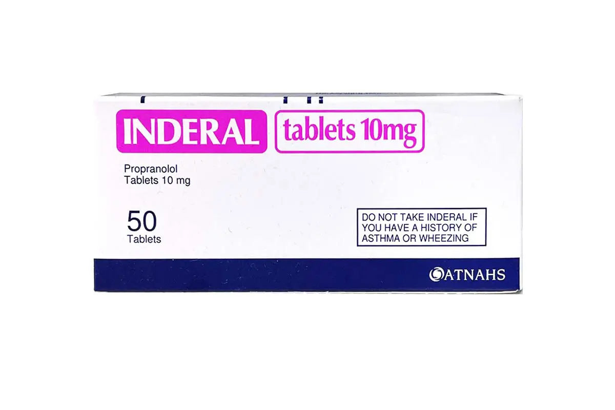 INDERAL 10MG  50 TABLETS
