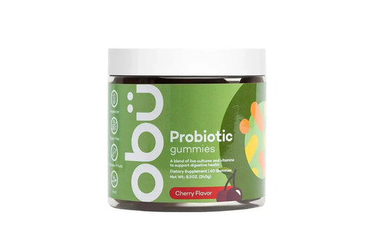 Obu  Probiotic Sugar Free  Gummies - cherry flavor 60 pcs
