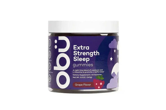 OBU-EXTRA STRENGTH SLEEP 60 gummies (GRAPE  Flavour)