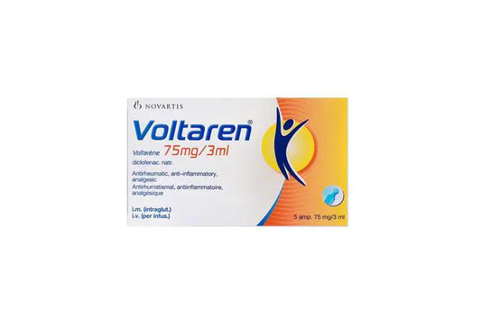 Voltaren 75 mg 3 ml 5 ampules