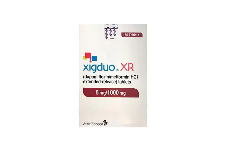 XIGDUO XR 5 MG/1000 MG 60 TAB