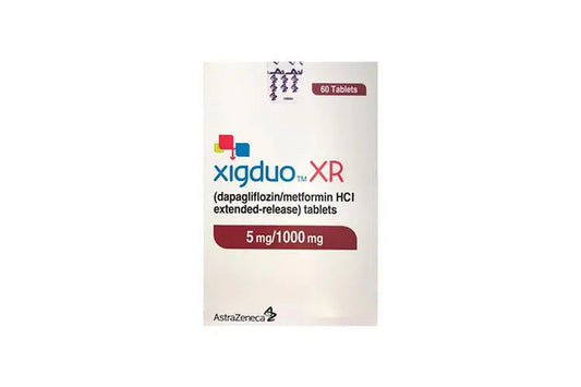 XIGDUO XR 5 MG/1000 MG 60 TAB